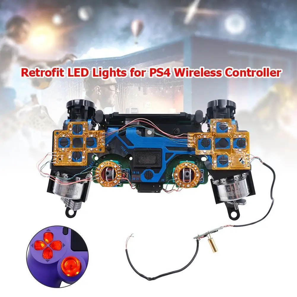 Multi-Color D-Pad Thumstick Face Button DTF LED Kit 6 Colors for Controller Electronic Machine Accessories
Multi-Color D-Pad Thumstick Face Button DTF LED Kit 6 Colors for Controller Electronic Machine Accessories