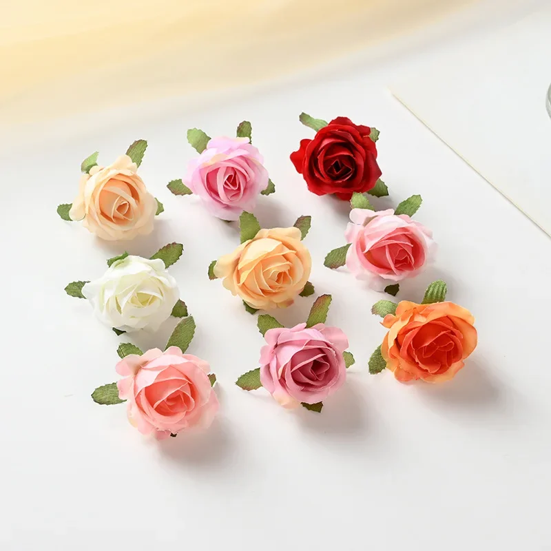 40Pcs 4cm Mini Rose Artificial Flowers Heads for Home Decor Garden Wedding Decoration Fake Flowers DIY Craft Accessories
40Pcs 4cm Mini Rose Artificial Flowers Heads for Home Decor Garden Wedding Decoration Fake Flowers DIY Craft Accessories