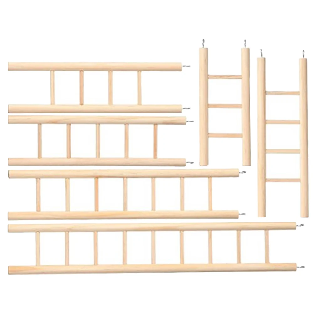 6 Pcs Hamster Climbing Ladder Bird Toys for Parakeets Biting Parrot Wooden Creative Grinding Claw
6 Pcs Hamster Climbing Ladder Bird Toys for Parakeets Biting Parrot Wooden Creative Grinding Claw