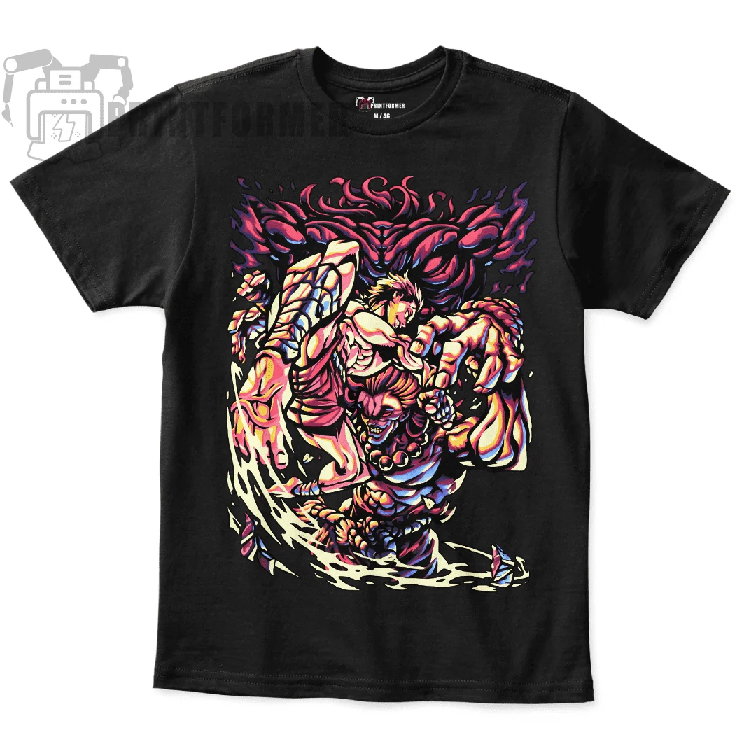 Baki The Grappler T-Shirt Gym And Fitness Yujiro Hanma Baki Anime Shirt All Size 100 Cotton
Baki The Grappler T-Shirt Gym And Fitness Yujiro Hanma Baki Anime Shirt All Size 100 Cotton