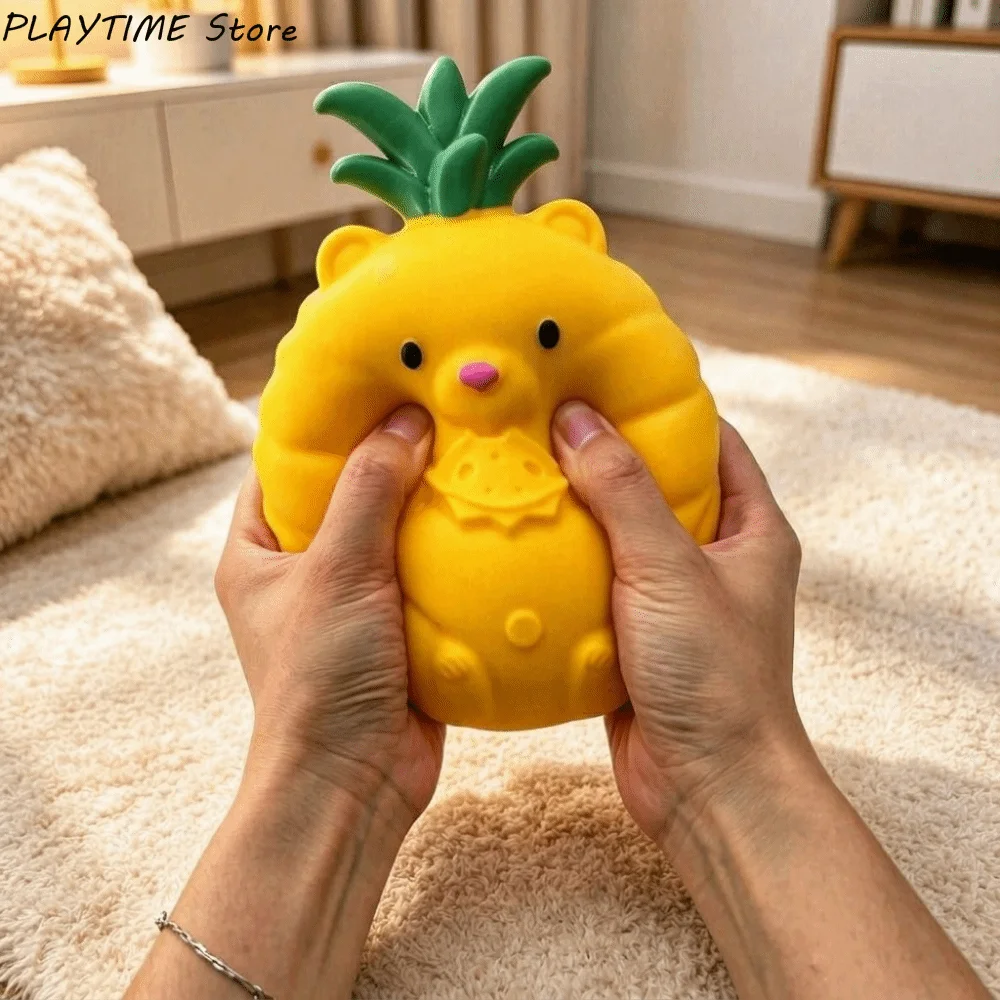 TPR Material Pineapple Bear Squishy Toy Big Slow Resilience Slow Rebound Toy Soft Texture Creative Squishy Pinch Le Sensory Play
TPR Material Pineapple Bear Squishy Toy Big Slow Resilience Slow Rebound Toy Soft Texture Creative Squishy Pinch Le Sensory Play