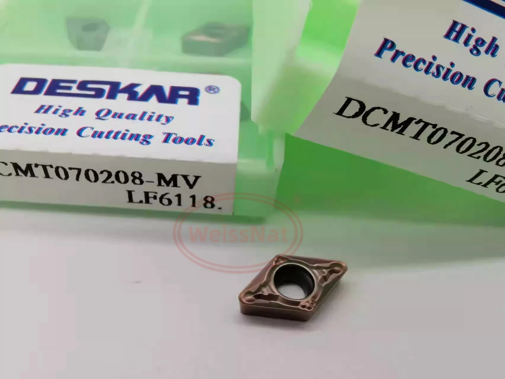 Твердосплавные пластины DESKAR DCMT070204, DCMT070208, DCMT11T304, DCMT11T308 LF6118
Твердосплавные пластины DESKAR DCMT070204, DCMT070208, DCMT11T304, DCMT11T308 LF6118