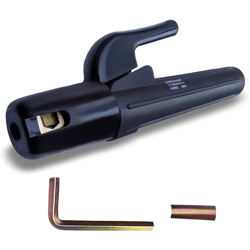 Simond Store Stinger Electrode Holder 400 Ampere - 3/0 Cable Size & Hold Up to 5/16 Inch (8mm) Electrode Size Fully Insulated 
Simond Store Stinger Electrode Holder 400 Ampere - 3/0 Cable Size & Hold Up to 5/16 Inch (8mm) Electrode Size Fully Insulated