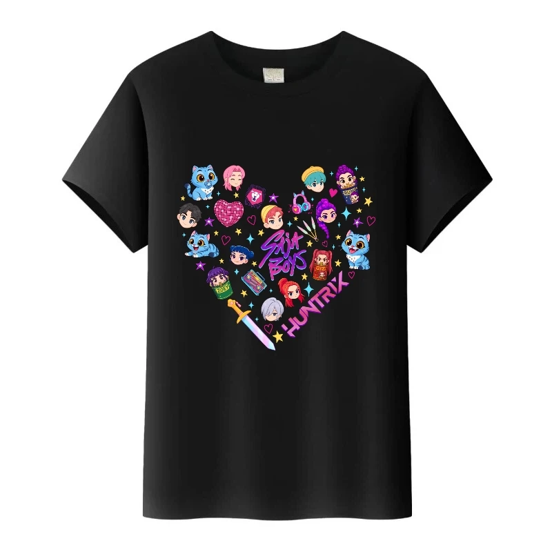 Kawaii K-Pop охотники на демонов футболки с графическим рисунком для девочек топы с короткими рукавами детские блузки женские футболки больших размеров Harajuku одежда для мальчиков
Kawaii K-Pop охотники на демонов футболки с графическим рисунком для девочек топы с короткими рукавами детские блузки женские футболки больших размеров Harajuku одежда для мальчиков