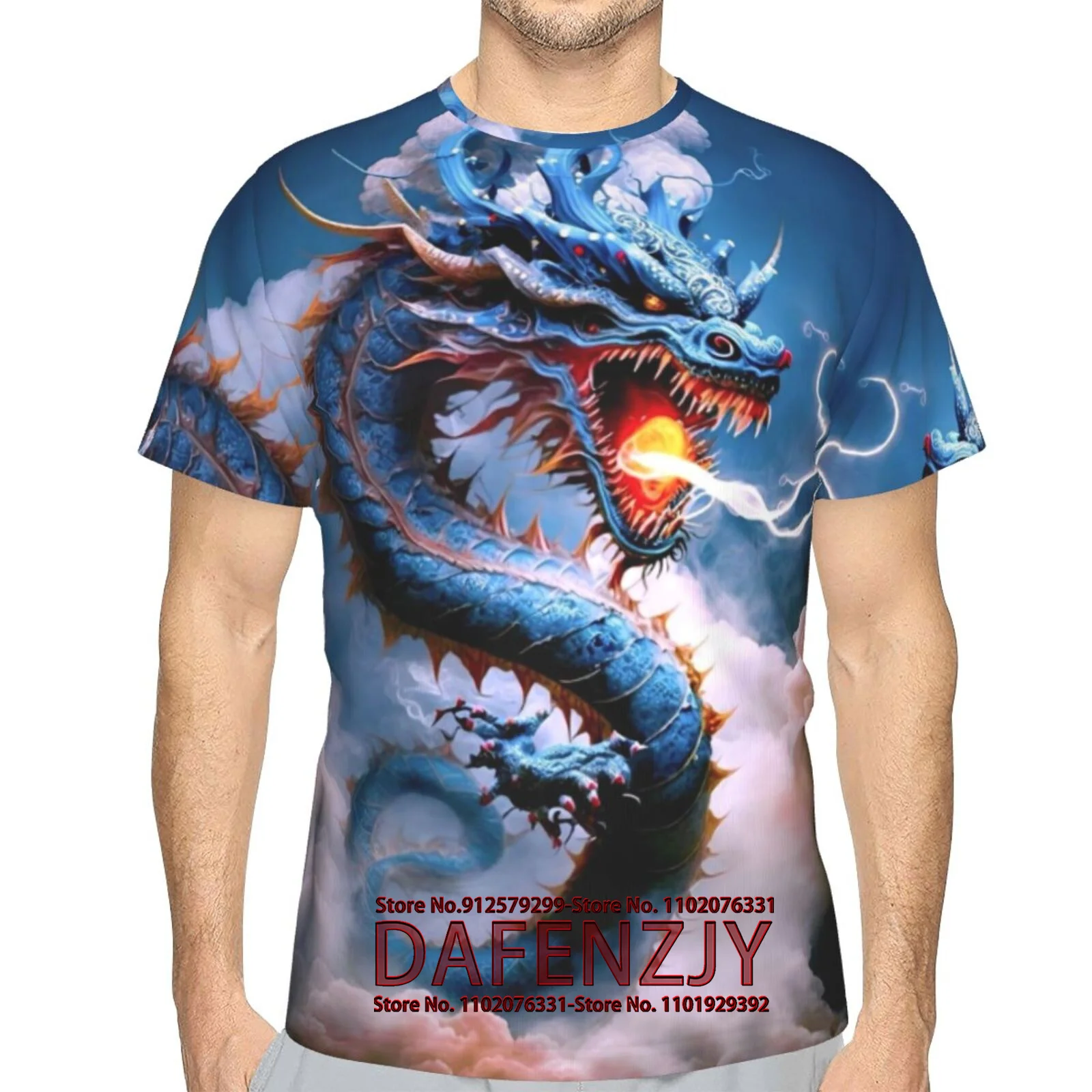 Dragon 3d Men's T-shirt Summer Fashion Printed T Shirt Animal Pattern Short-sleeved Oversized Streetwear Tees Casual Men's Tops
Dragon 3d Men's T-shirt Summer Fashion Printed T Shirt Animal Pattern Short-sleeved Oversized Streetwear Tees Casual Men's Tops