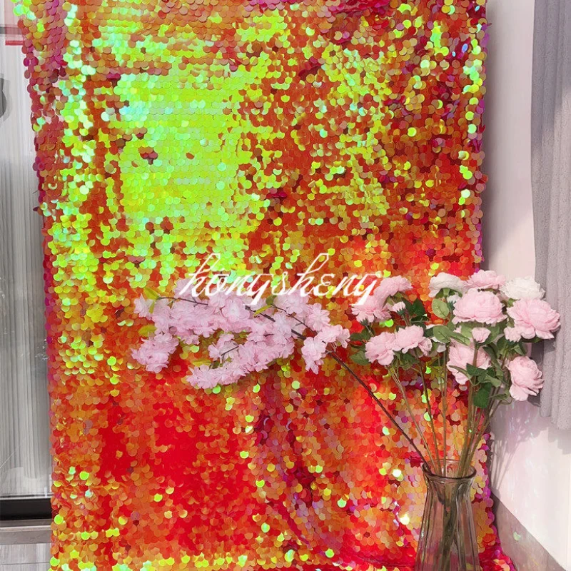 18mm Laser Glitter Mesh Fabric for DIY Sewing Background Decorative Fabrics Tablecloth Clothing Fashion Material Cloth
18mm Laser Glitter Mesh Fabric for DIY Sewing Background Decorative Fabrics Tablecloth Clothing Fashion Material Cloth