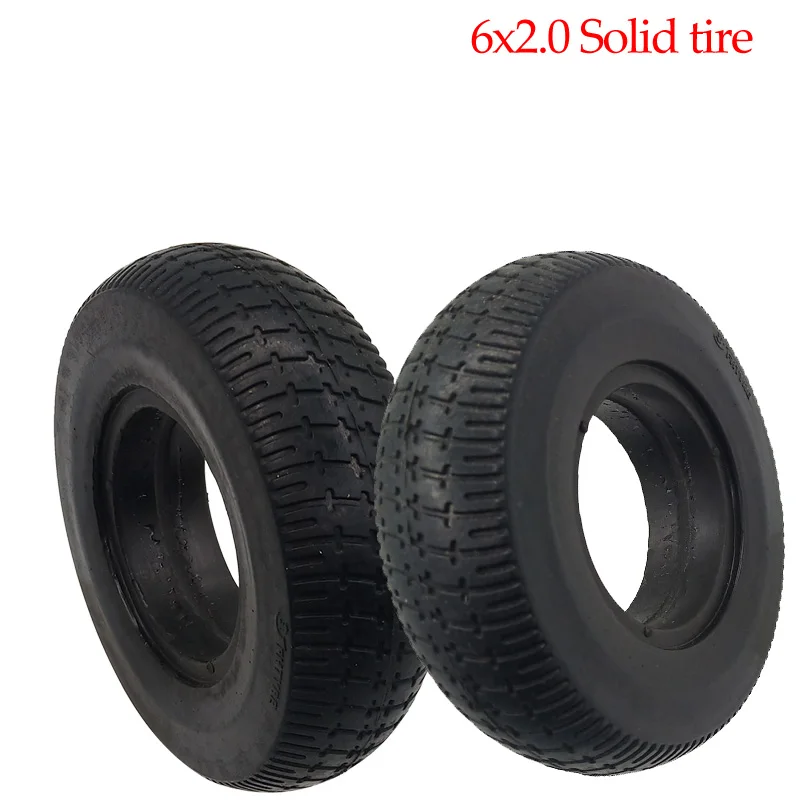 6X2 non inflatable tire, suitable for solid tires of electric scooters
6X2 non inflatable tire, suitable for solid tires of electric scooters