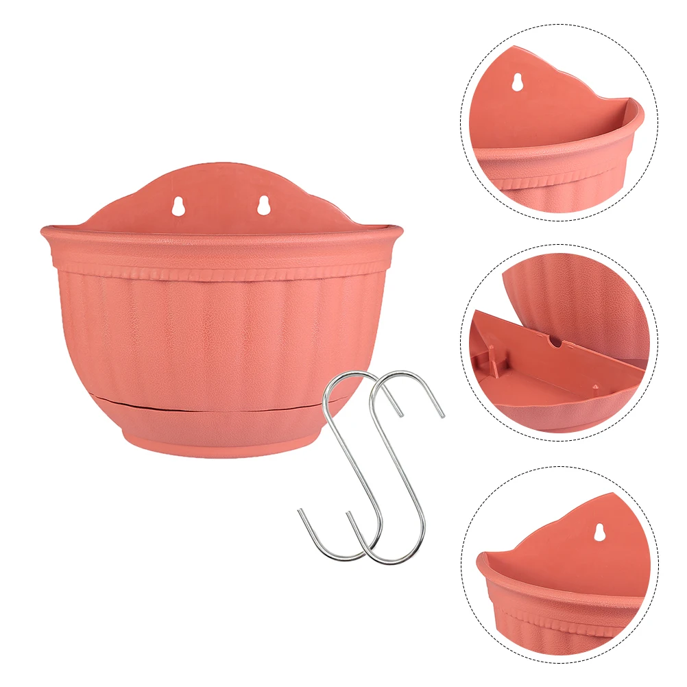 Wall Hanging Flower Pot Plant Pots Indoor Basket Planters Mounted Wall-mounted Basin
Wall Hanging Flower Pot Plant Pots Indoor Basket Planters Mounted Wall-mounted Basin