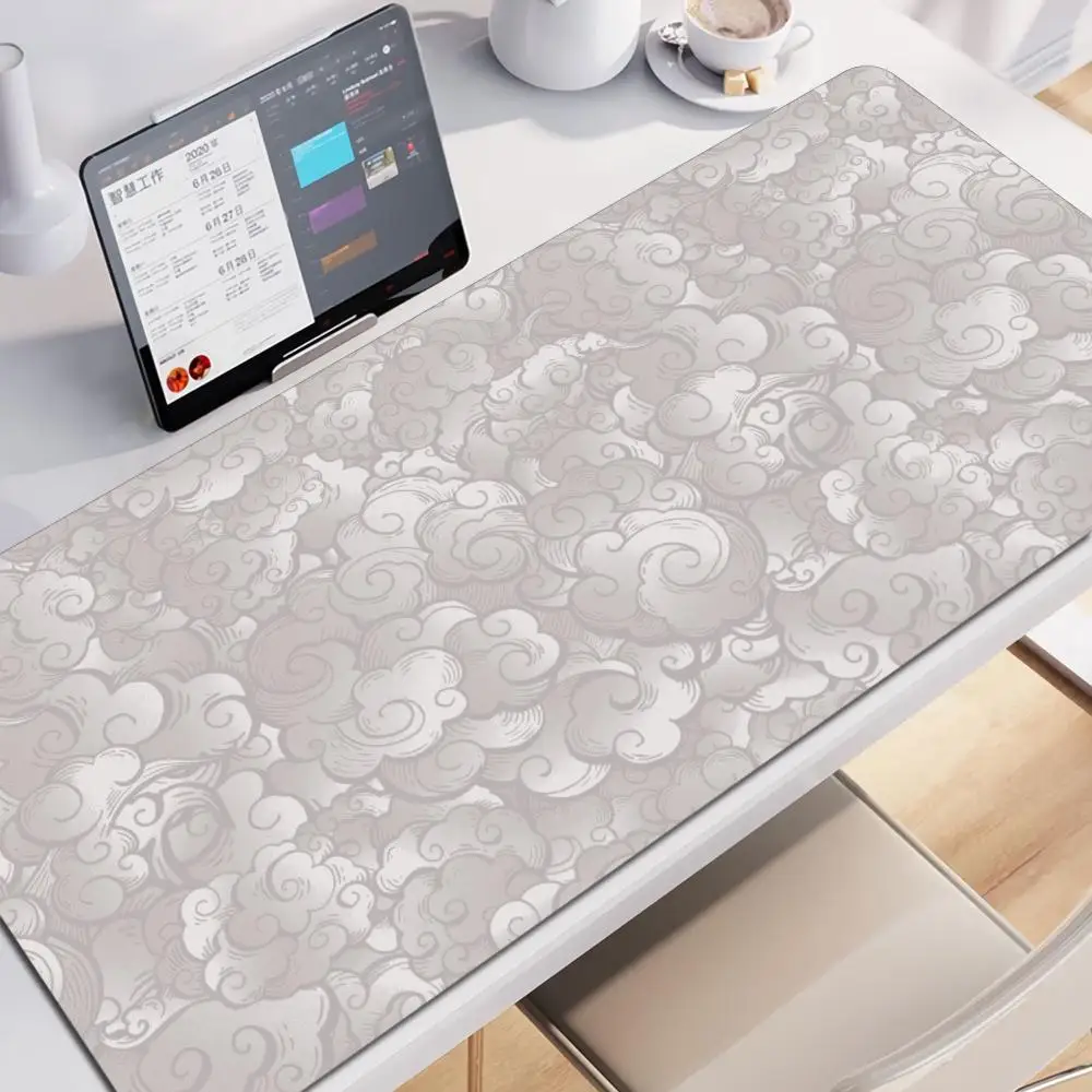 Japanese clouds Black and white Mouse Pad XXL Gamer Desk Mats PC Gaming Rubber Keyboard MousePads Large Office Carpet 90x40cm
Japanese clouds Black and white Mouse Pad XXL Gamer Desk Mats PC Gaming Rubber Keyboard MousePads Large Office Carpet 90x40cm