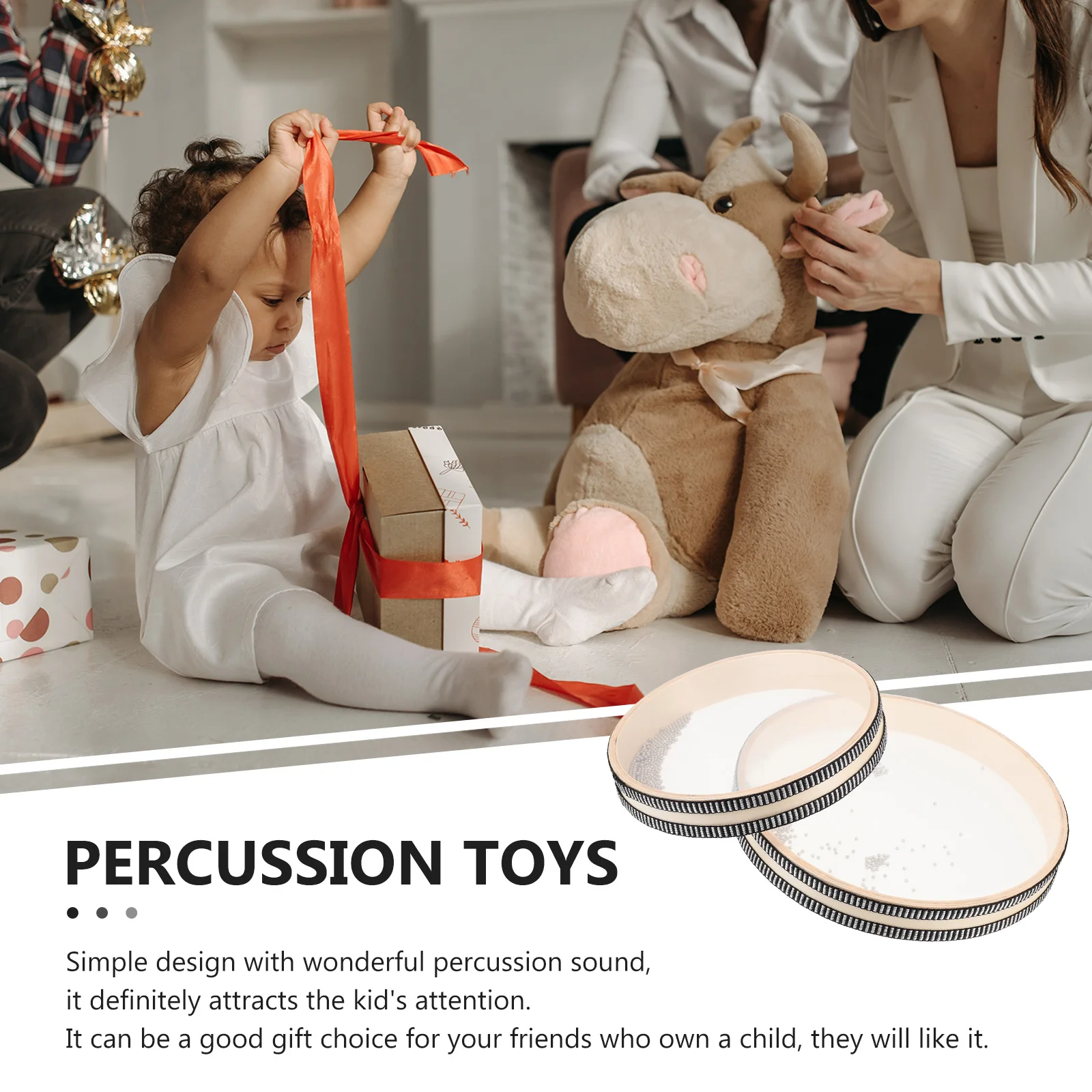 10 Inch Wave Drum Kids Musical Instruments Smooth Surface Toys Wave Beads Ocean Drum Percussion Hand Beads
10 Inch Wave Drum Kids Musical Instruments Smooth Surface Toys Wave Beads Ocean Drum Percussion Hand Beads