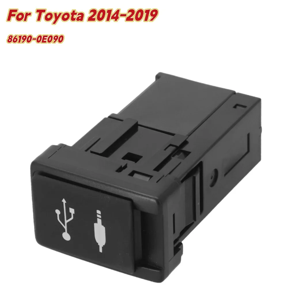 12V USB AUX Audio Port Adapter Socket Fit For Toyota 2014-2019 86190-0E090 Center Console Car Accessories Interiors
12V USB AUX Audio Port Adapter Socket Fit For Toyota 2014-2019 86190-0E090 Center Console Car Accessories Interiors