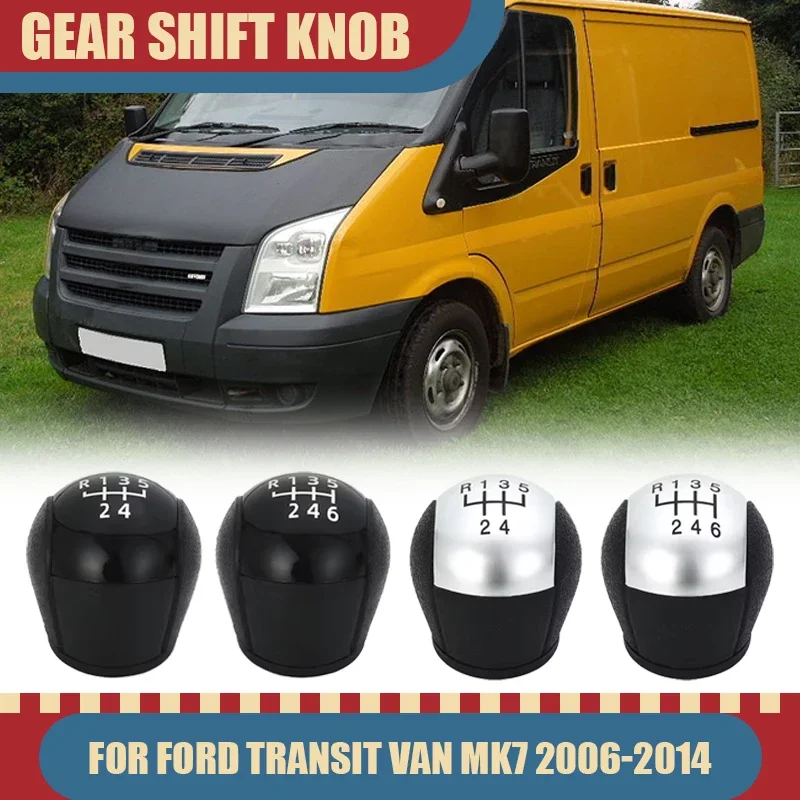 New Product 5/6 Speed Manual For Ford Transit Van MK7 (2006-2014) Automotive Interior Gear Stick Shift Knob Lever Black Sliver
New Product 5/6 Speed Manual For Ford Transit Van MK7 (2006-2014) Automotive Interior Gear Stick Shift Knob Lever Black Sliver