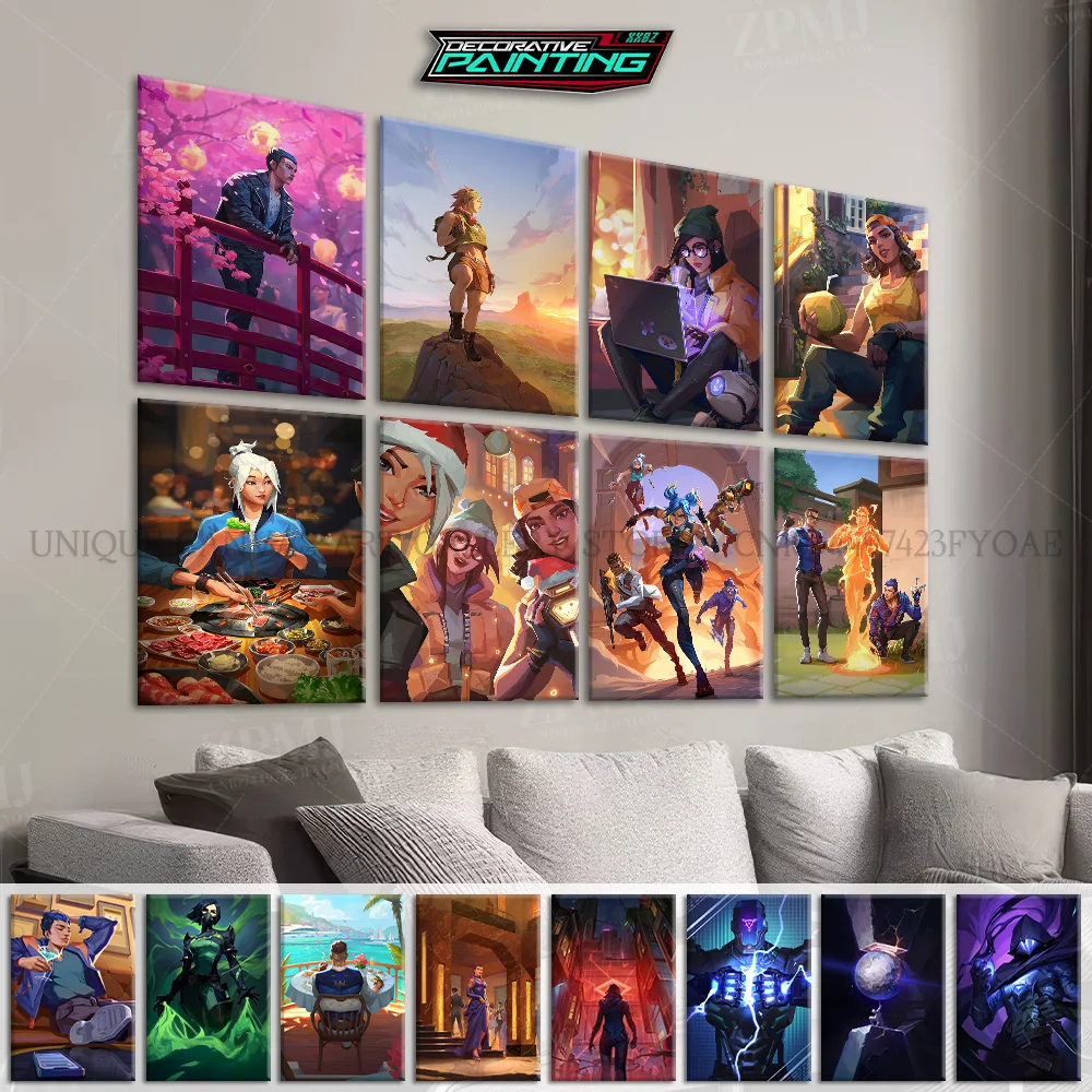 Hot Game FPS Valorant Canvas HD Printed Poster Omen Figures Home Decor Painting Wall Artwork Picture For Room Classic No Framed
Hot Game FPS Valorant Canvas HD Printed Poster Omen Figures Home Decor Painting Wall Artwork Picture For Room Classic No Framed