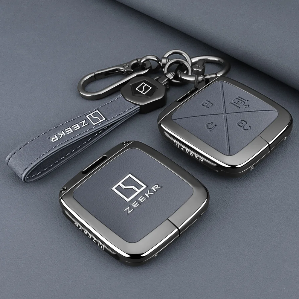 New Zinc Alloy Leather Car Remote Key Case Cover Fob Protector Shell for Zeekr 7X 001 007 2024 2025 Auto Interior Accessories
New Zinc Alloy Leather Car Remote Key Case Cover Fob Protector Shell for Zeekr 7X 001 007 2024 2025 Auto Interior Accessories