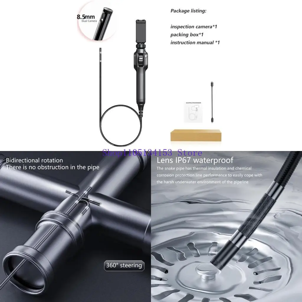 HG89 High Performances Inspection Camera с 360 градусами просмотра легко использования для эффективного устранения неполадок в
HG89 High Performances Inspection Camera с 360 градусами просмотра легко использования для эффективного устранения неполадок в