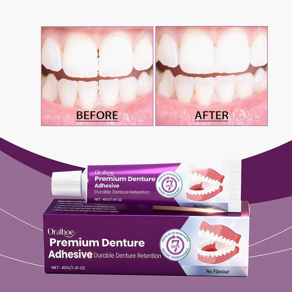 Comfort Denture Adhesives Glue Teeth Care Thermoplastic Denture Silicone Reline Kit Adhesive Cushion Friction Fixed Dentures
Comfort Denture Adhesives Glue Teeth Care Thermoplastic Denture Silicone Reline Kit Adhesive Cushion Friction Fixed Dentures