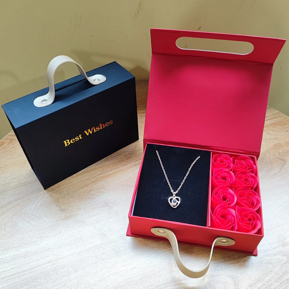 Earring Immortal Gift Box Display Case Decorative Jewelry Box For Anniversary Gift Giving Valentine'S Day
Earring Immortal Gift Box Display Case Decorative Jewelry Box For Anniversary Gift Giving Valentine'S Day