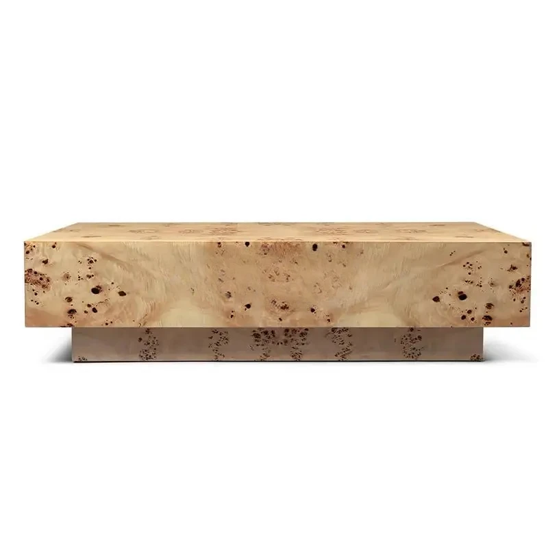 Light luxury designer rectangular solid wood tree tumor coffee table living room high-end coffee table
Light luxury designer rectangular solid wood tree tumor coffee table living room high-end coffee table