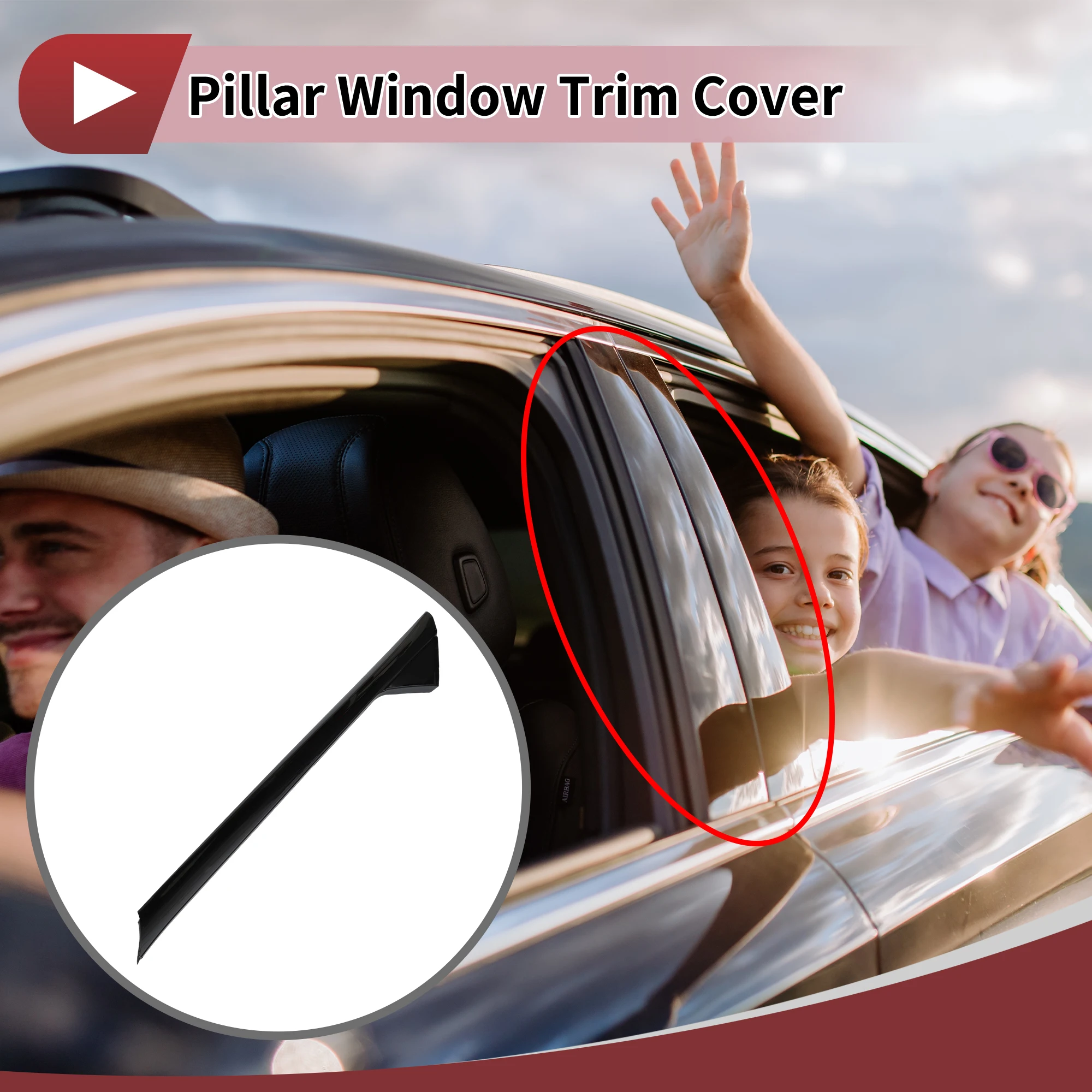 UXCELL Door Pillar Window Trim for Ford Explorer 2011-2019 No.BB5Z7803145AA
UXCELL Door Pillar Window Trim for Ford Explorer 2011-2019 No.BB5Z7803145AA