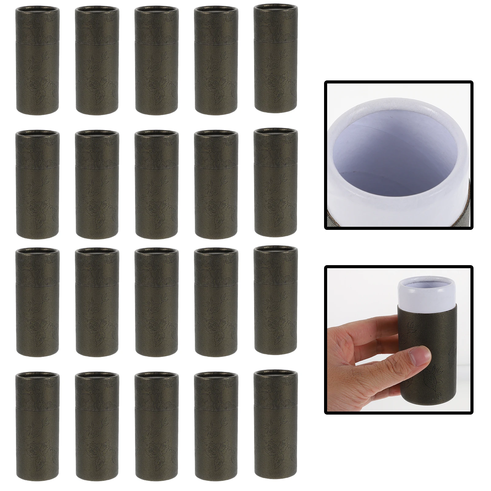 20pcs Essential Oil Bottle Packaging Boxes Gift Wrapping Box For Tea Can Holders Portable Cylinder Storage Container Travel Size
20pcs Essential Oil Bottle Packaging Boxes Gift Wrapping Box For Tea Can Holders Portable Cylinder Storage Container Travel Size