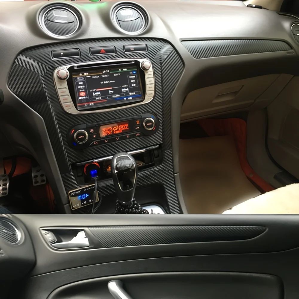 For Ford Mondeo MK4 2011-2014 Interior Trim Set Carbon Fiber PVC Center Console Gear Shift Dashboard Air Vents Door Handles
For Ford Mondeo MK4 2011-2014 Interior Trim Set Carbon Fiber PVC Center Console Gear Shift Dashboard Air Vents Door Handles