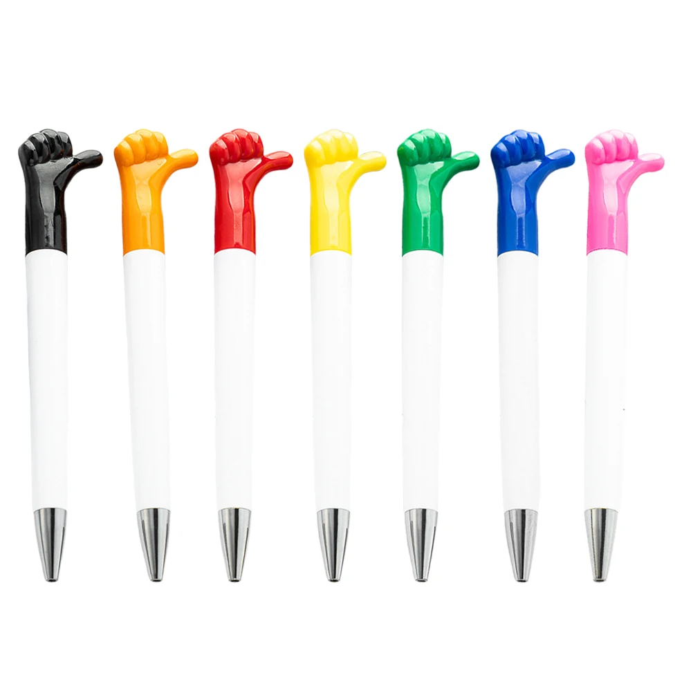 7pcs Thumbs Up Shaped Ballpoint Cartoon Funny Writing Cute Decorative For Students Teens Office School Smooth Writing Unique
7pcs Thumbs Up Shaped Ballpoint Cartoon Funny Writing Cute Decorative For Students Teens Office School Smooth Writing Unique