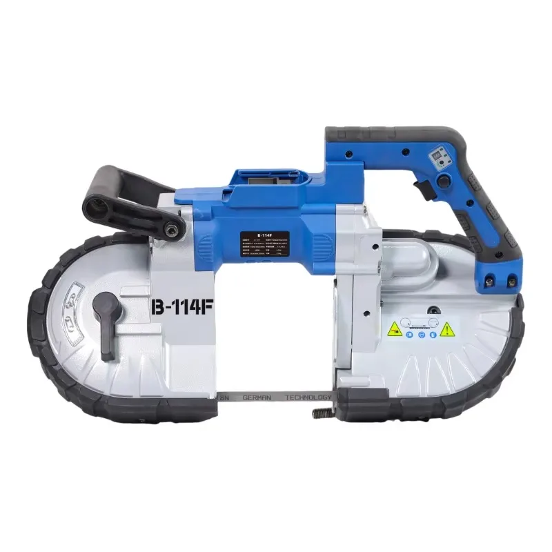 Multifunction Portable Handheld 600W Metal Saw Machine Band Sawing Machine