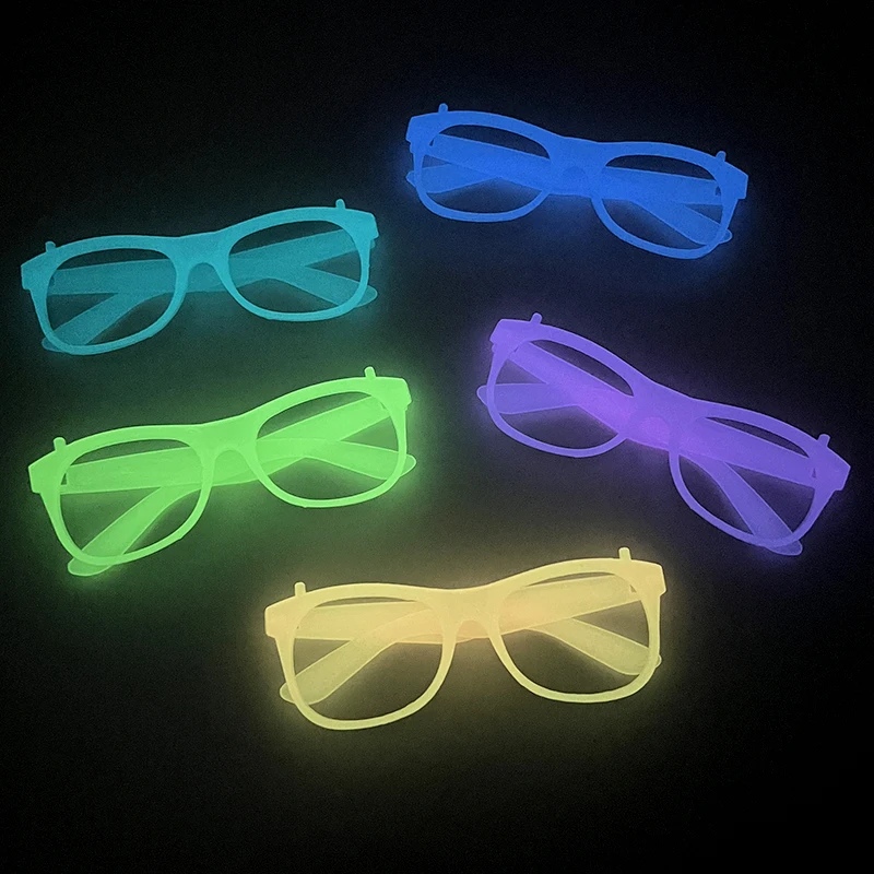 1pcs Luminous Glasses Glow in The Dark Birthday Party Decoration Supplies Neon Party Favors for Kids Adults Wedding Gifts
1pcs Luminous Glasses Glow in The Dark Birthday Party Decoration Supplies Neon Party Favors for Kids Adults Wedding Gifts