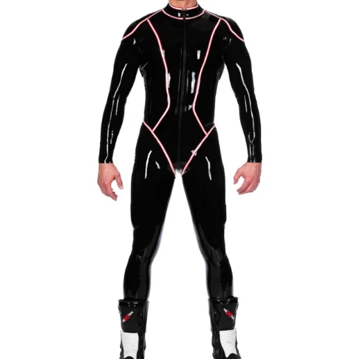 Latex Rubber Black Catsuit Sexy Sports Front Zipper Fetish Gummi Overall Cosplay Bodysuit XS-XXL 0.4mm
Latex Rubber Black Catsuit Sexy Sports Front Zipper Fetish Gummi Overall Cosplay Bodysuit XS-XXL 0.4mm