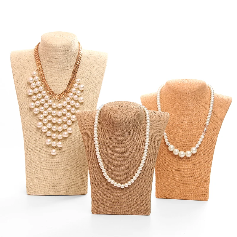 Arc Mannequin Necklace Jewelry Display Stand Holder for Jewelry Store Exhibit Colorful Beads Hemp Rope Storage Pendant Organizer
Arc Mannequin Necklace Jewelry Display Stand Holder for Jewelry Store Exhibit Colorful Beads Hemp Rope Storage Pendant Organizer