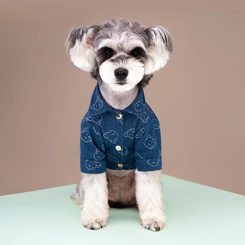 Winter Warm Pet Denim Shirt for Small Medium Dogs Cats Jacket Puppy Clothes French Bulldog Chihuahua Poodle Costume Pet Supplies
Winter Warm Pet Denim Shirt for Small Medium Dogs Cats Jacket Puppy Clothes French Bulldog Chihuahua Poodle Costume Pet Supplies