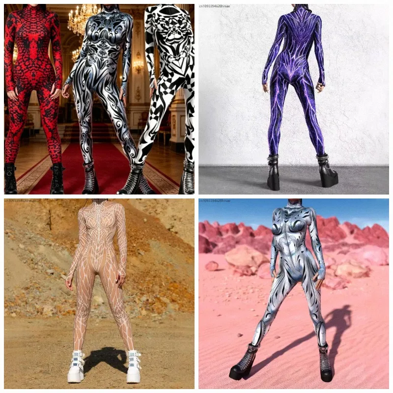 Retro Costume Women's Jumpsuit Music Festival Bodysuit Party Stage Rave Outfits Cosplay Zentai Party Masquerade Suit
Retro Costume Women's Jumpsuit Music Festival Bodysuit Party Stage Rave Outfits Cosplay Zentai Party Masquerade Suit