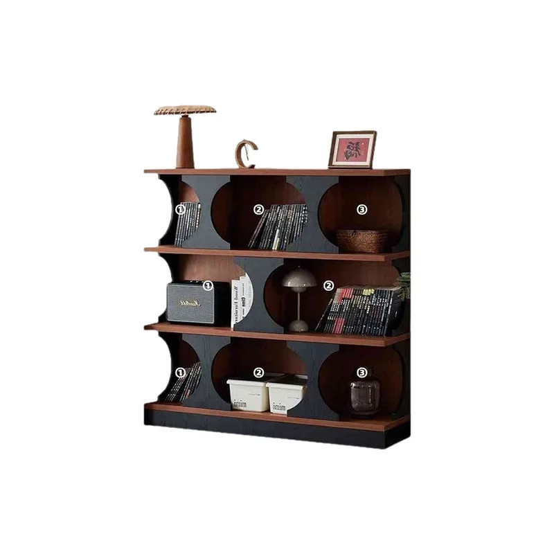 Bookcase French bookshelf storage floor combination simple locker special-shaped cabinet display American retro cabinet
Bookcase French bookshelf storage floor combination simple locker special-shaped cabinet display American retro cabinet