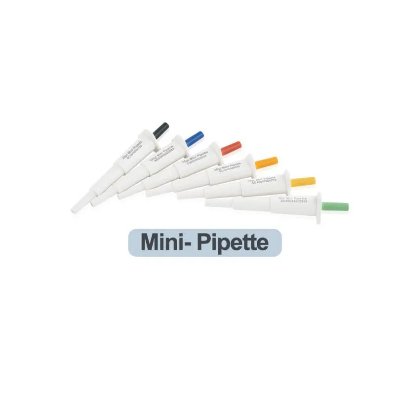 Мини-пипетка для быстрой трубопроводы с фиксированным объемом и именем первой выбора для аксессуаров для комплекта интерфейса.
Мини-пипетка для быстрой трубопроводы с фиксированным объемом и именем первой выбора для аксессуаров для комплекта интерфейса.