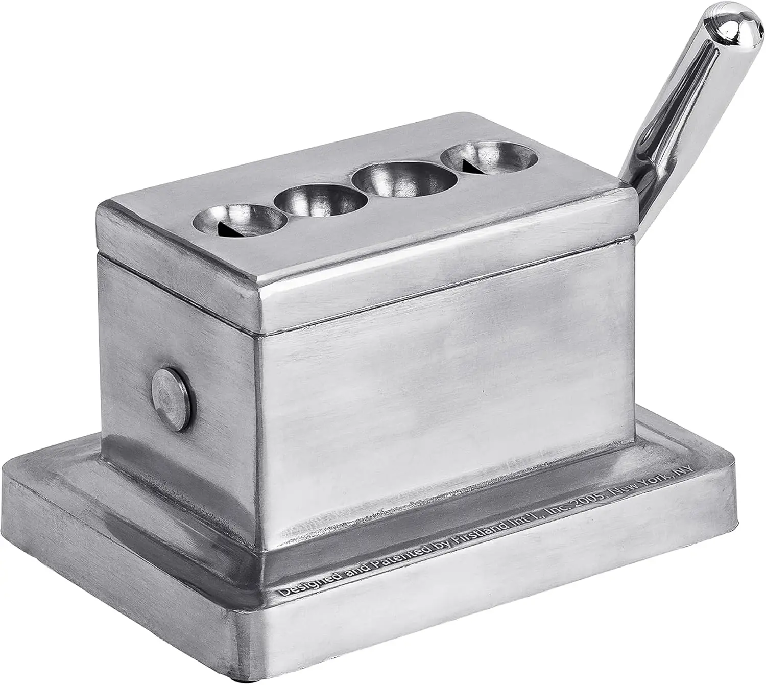Table Top Cigar Cutter Guillotine & V Cut, 4 Hole, Aluminum
Table Top Cigar Cutter Guillotine & V Cut, 4 Hole, Aluminum