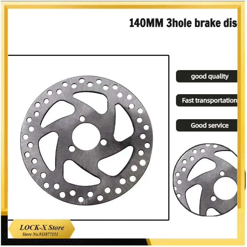 Тормозной диск с 3 отверстиями 140 мм — специально разработанный для безопасности электромобилей и скутеров.
Тормозной диск с 3 отверстиями 140 мм — специально разработанный для безопасности электромобилей и скутеров.