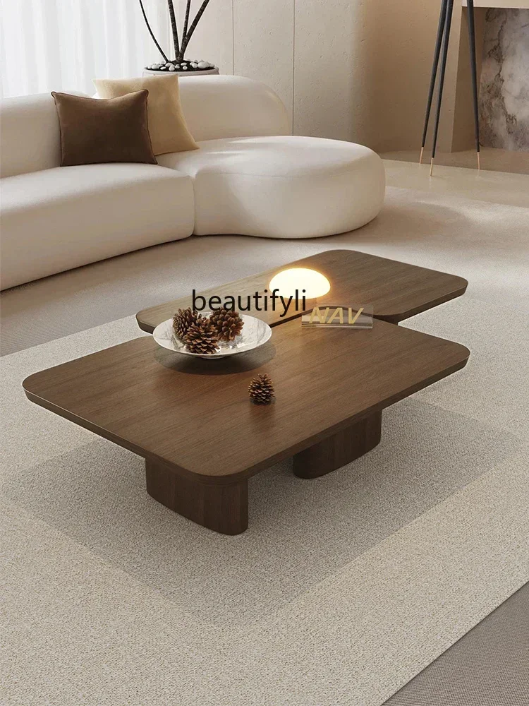 N19 Japanese Style Short Tea Table Designer Creative Strange Shape Coffee Table Walnut Color Modern Simple Living Room
N19 Japanese Style Short Tea Table Designer Creative Strange Shape Coffee Table Walnut Color Modern Simple Living Room