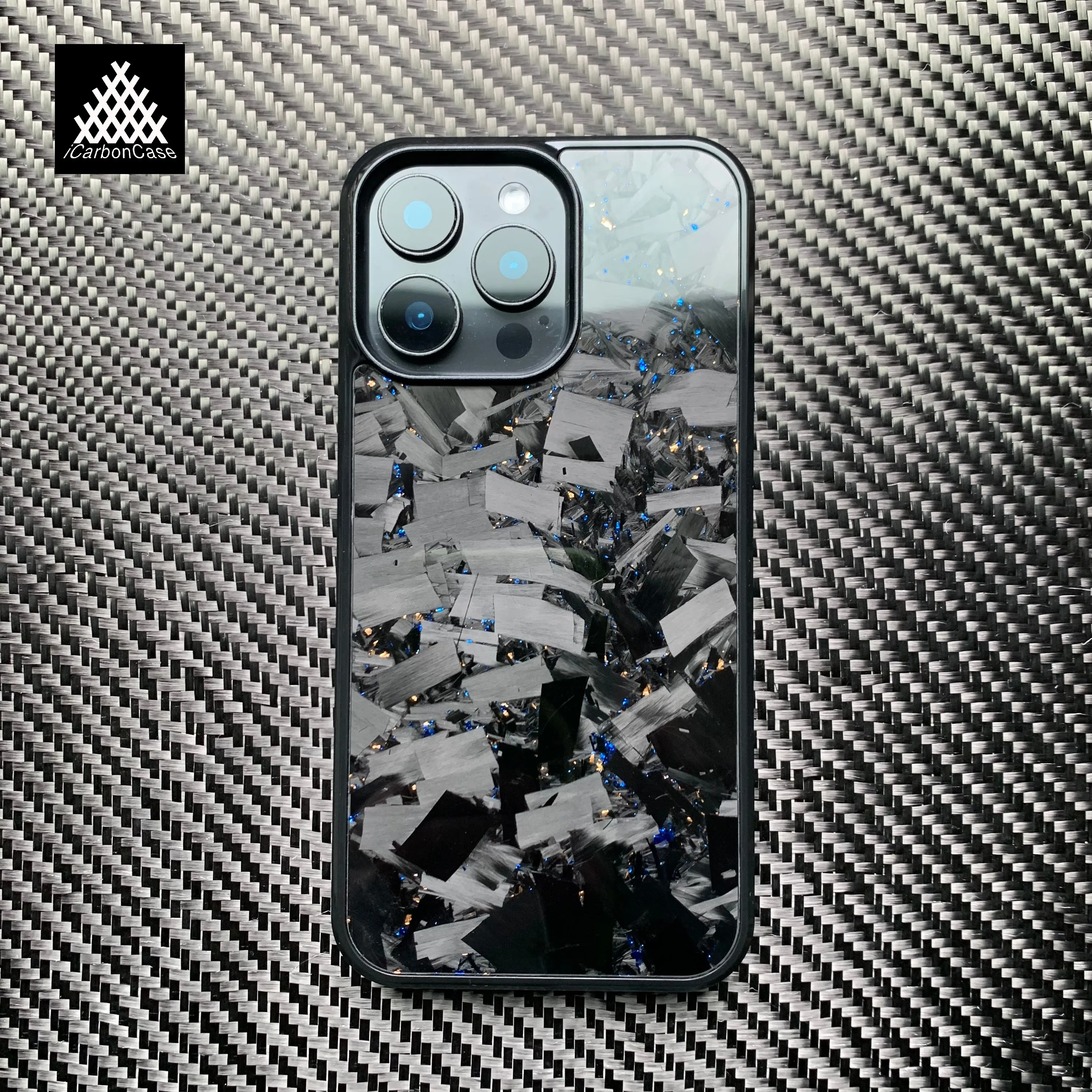 Magnetic Big Blue Gold Mixed Forged Carbon Fiber Case for iPhone 17 16 15 14 13 12 11 Pro Max 16e with Magsafe Wireless Charging
Magnetic Big Blue Gold Mixed Forged Carbon Fiber Case for iPhone 17 16 15 14 13 12 11 Pro Max 16e with Magsafe Wireless Charging