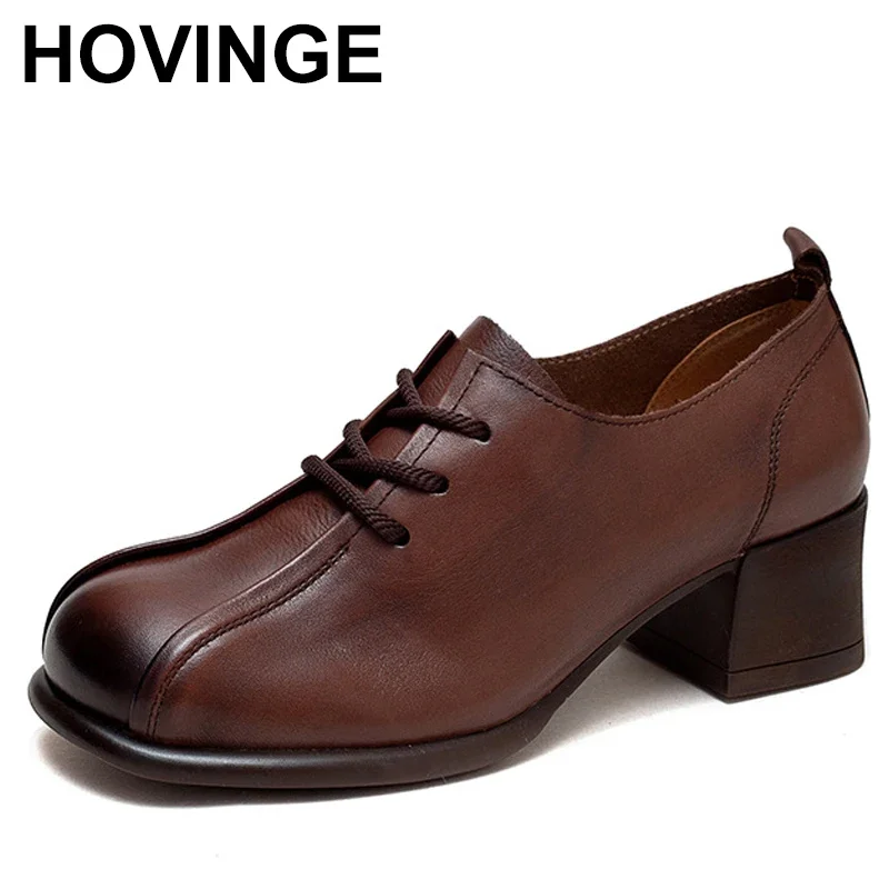 2025 5cm Women Cowhide Shoes Retro Casual Spring Summer Autumn Classic LadiesPumps Round Toe Cow Genuine Leather Chunky Heels
2025 5cm Women Cowhide Shoes Retro Casual Spring Summer Autumn Classic LadiesPumps Round Toe Cow Genuine Leather Chunky Heels