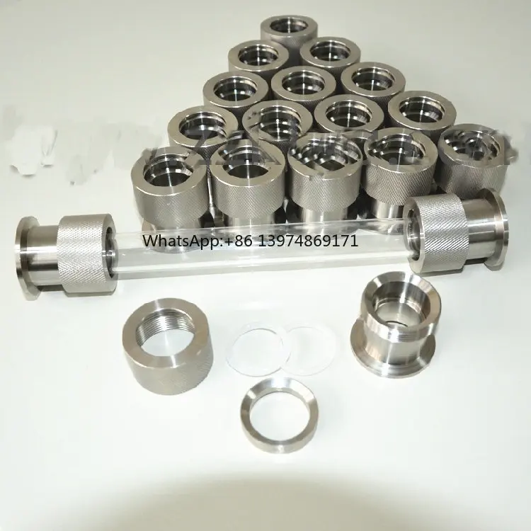 Stainless Steel Quartz Pipe Joint KF16 KF25 Flange Connection Quartz Pipe Joint
Stainless Steel Quartz Pipe Joint KF16 KF25 Flange Connection Quartz Pipe Joint