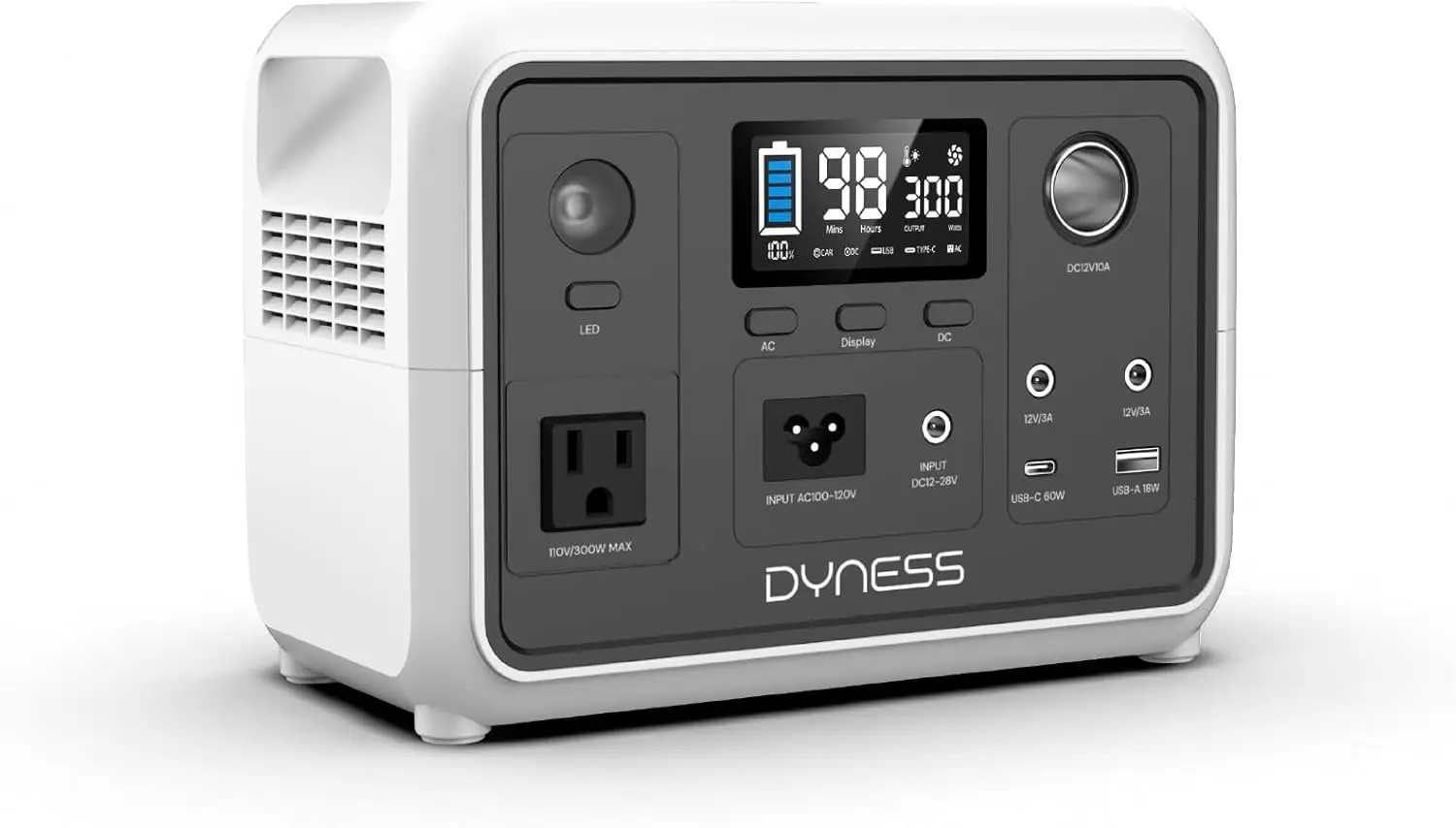Portable Power Station 300W, 256Wh Solar Generator with 110V Pure Sine Wave AC Outlet, LiFePO4 Battery for Camping, Home
Portable Power Station 300W, 256Wh Solar Generator with 110V Pure Sine Wave AC Outlet, LiFePO4 Battery for Camping, Home