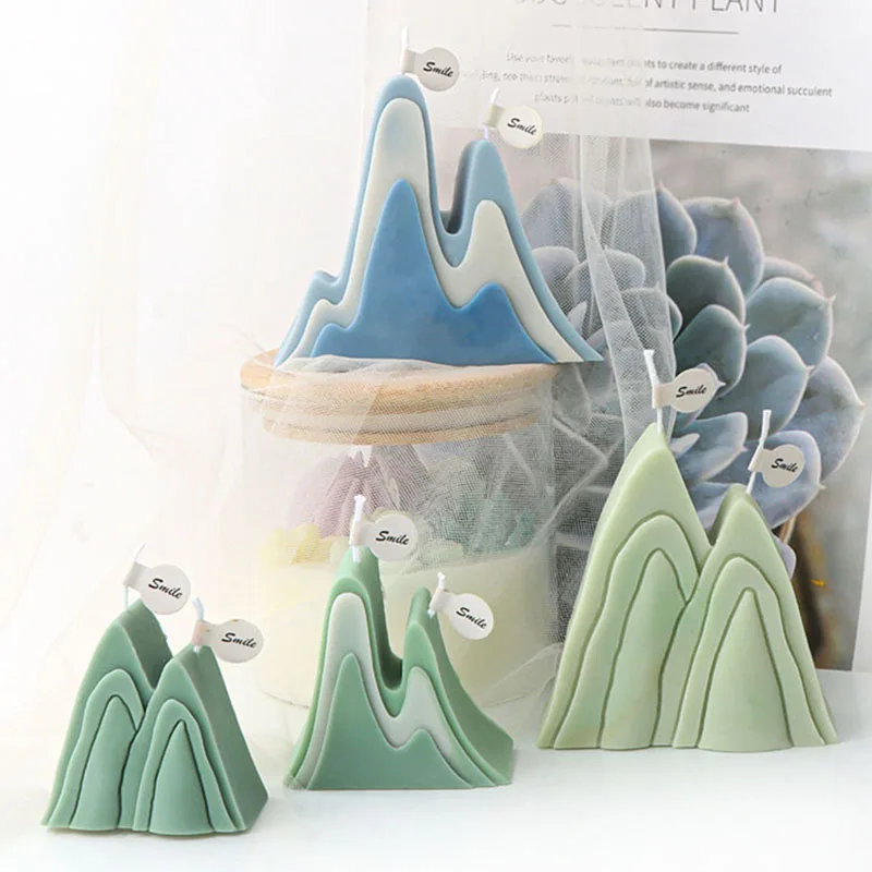Nordic Peak Mountain Candle Silicone Mold DIY Craft Abstract Aromatherapy Candle Gypsum Soap Resin Making Mould Tabletop Decor
Nordic Peak Mountain Candle Silicone Mold DIY Craft Abstract Aromatherapy Candle Gypsum Soap Resin Making Mould Tabletop Decor