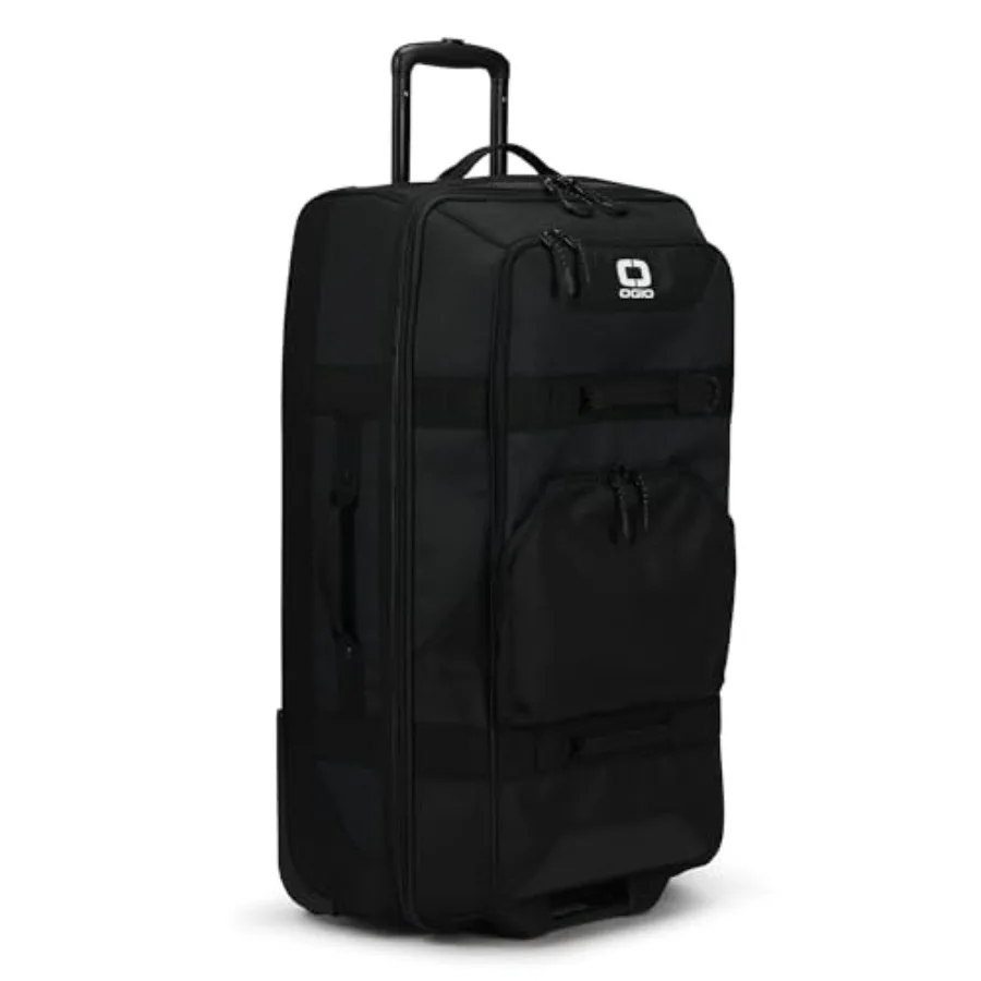 Wheeled Travel Suitcase for Airline Checked Luggage, Durable Polyester, Black, Lightweight with 360 Spinner Wheels and TSA Lock
Wheeled Travel Suitcase for Airline Checked Luggage, Durable Polyester, Black, Lightweight with 360 Spinner Wheels and TSA Lock