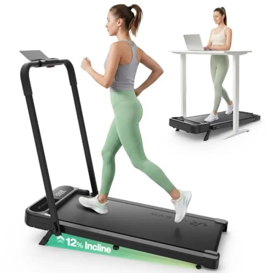 Strol 2E Pro Smart Incline Walking Pad Treadmill with APP, 12% Incline, Compact Walking Pad with Safety Handle, Plug and Play,
Strol 2E Pro Smart Incline Walking Pad Treadmill with APP, 12% Incline, Compact Walking Pad with Safety Handle, Plug and Play,