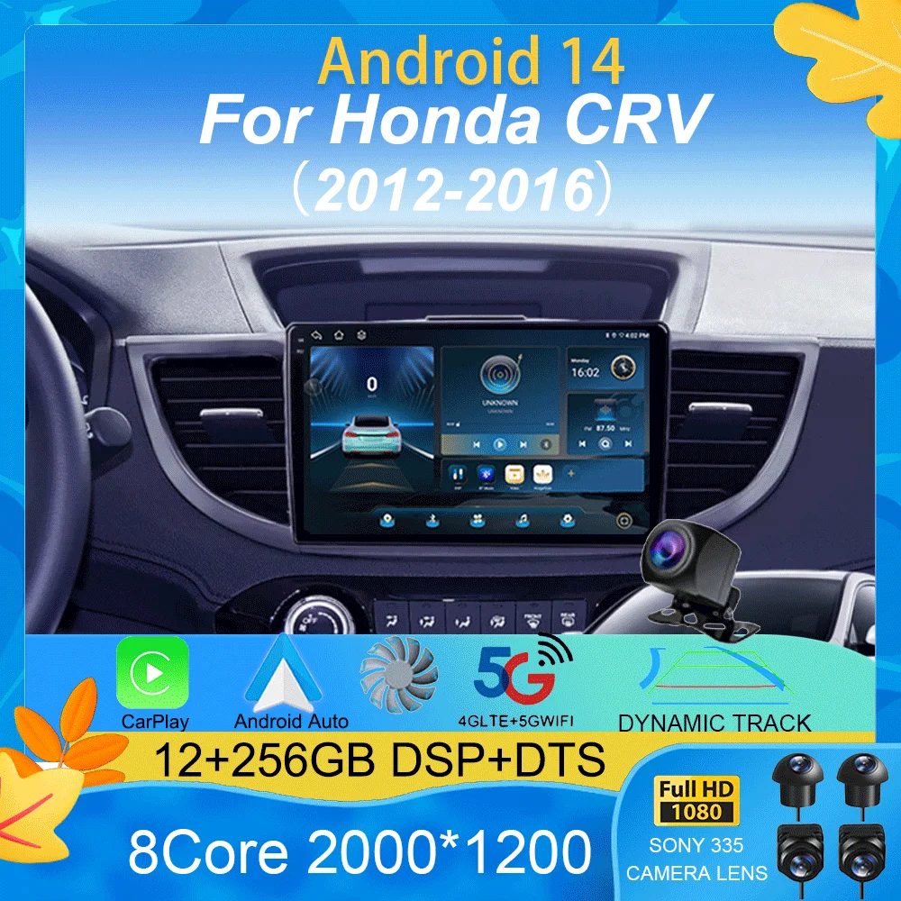 For Honda CRV CR-V 2012 2013 2014 2015 2016 Carplay Android 15 Radio Mobil Multimedia Video Player Navigasi GPS 2din Screen
For Honda CRV CR-V 2012 2013 2014 2015 2016 Carplay Android 15 Radio Mobil Multimedia Video Player Navigasi GPS 2din Screen