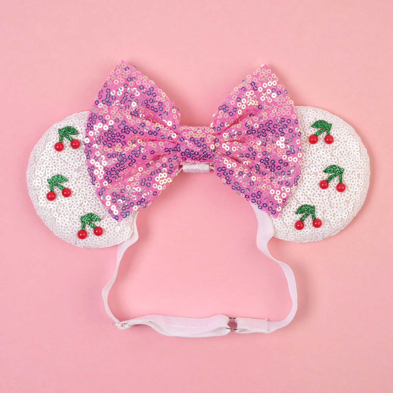 1pc Sweet Mouse Ear Hairband Glitter Bow Decoration for Girl Birthday Party Theme Park Photography Wearing Gift Hair Accessories
1pc Sweet Mouse Ear Hairband Glitter Bow Decoration for Girl Birthday Party Theme Park Photography Wearing Gift Hair Accessories