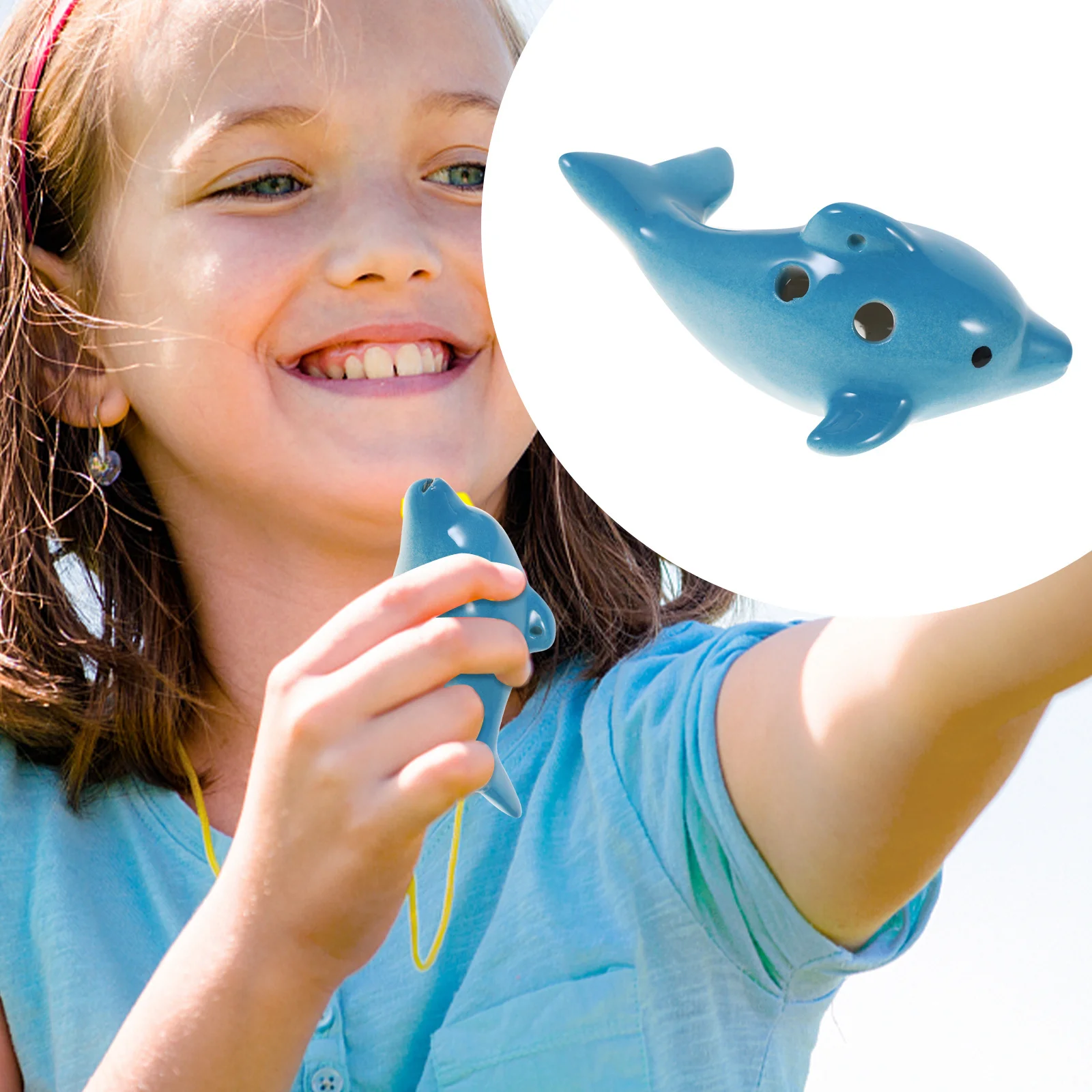 Dolphin Ocoraina Ocarina Plastic Small Instrument Ceramic Beginner Instruments for
Dolphin Ocoraina Ocarina Plastic Small Instrument Ceramic Beginner Instruments for