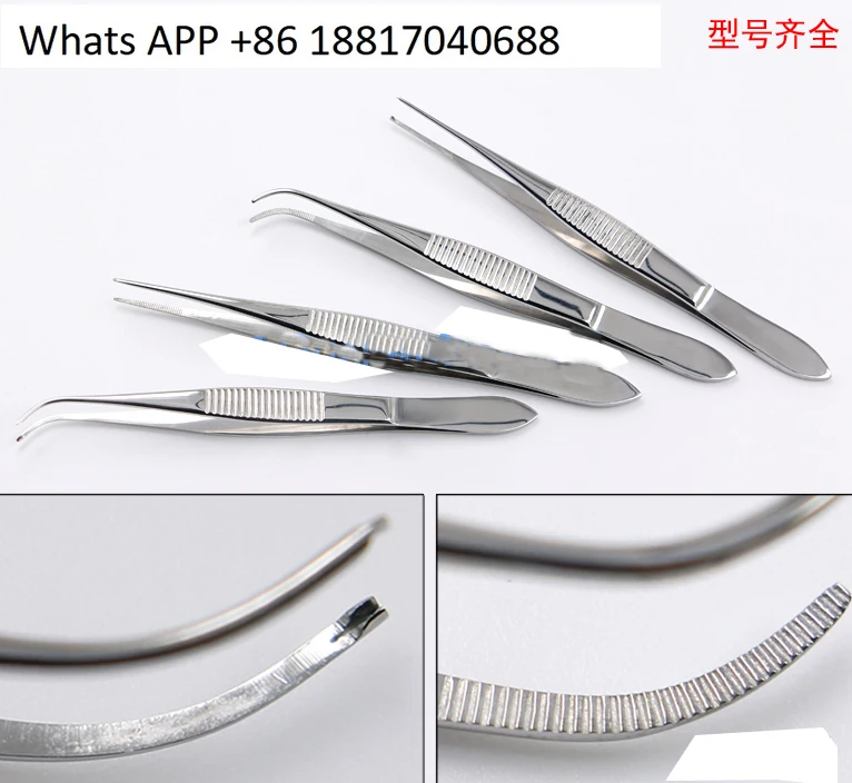 Small animal 10cm surgical forceps, rat surgical instrument forceps, mouse dissection instrument
Small animal 10cm surgical forceps, rat surgical instrument forceps, mouse dissection instrument