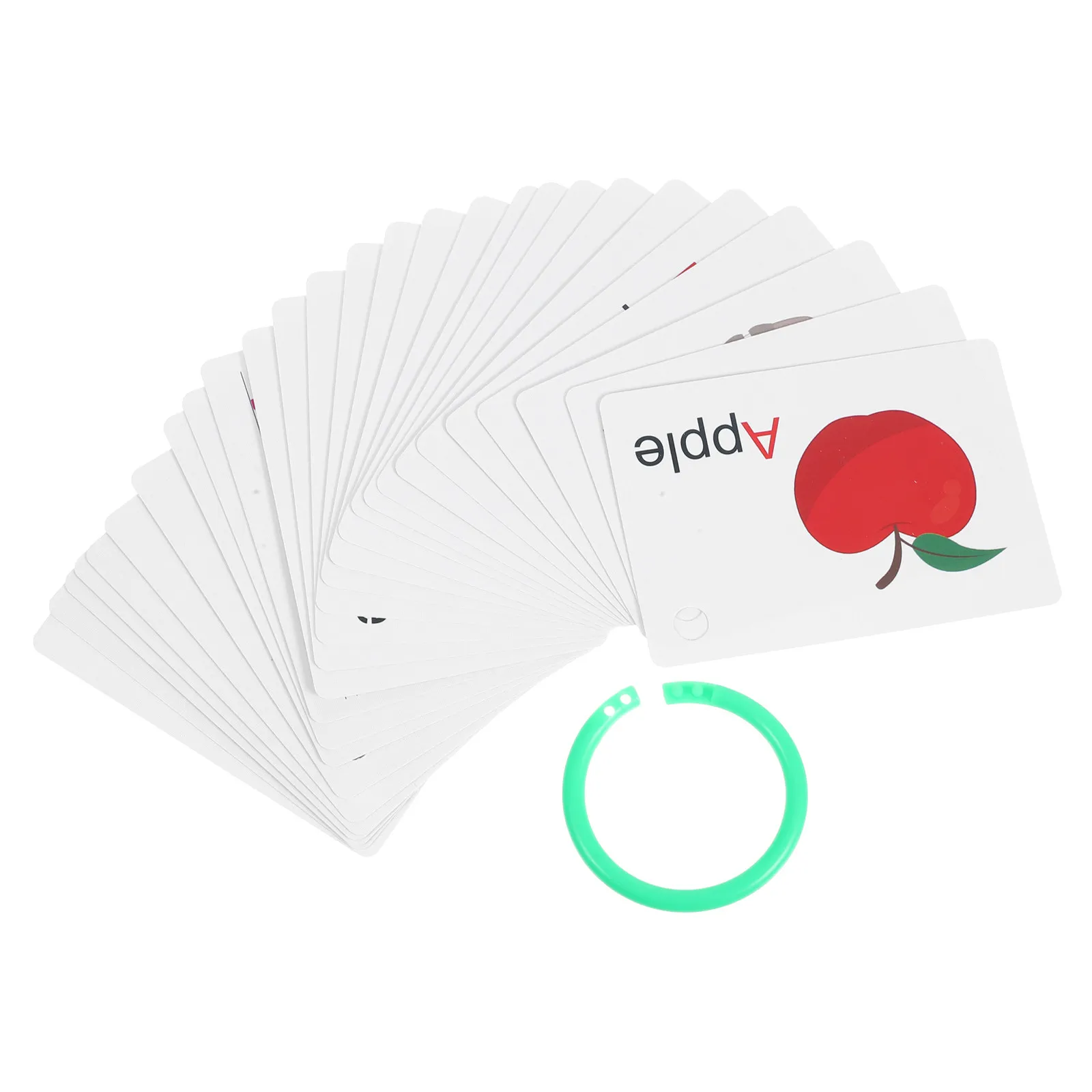 English Flash Cards Early Education Paper ABS Learning Set for Toddlers Ages 3-6 Cartoon Colorful Letters Shapes Cognitive
English Flash Cards Early Education Paper ABS Learning Set for Toddlers Ages 3-6 Cartoon Colorful Letters Shapes Cognitive