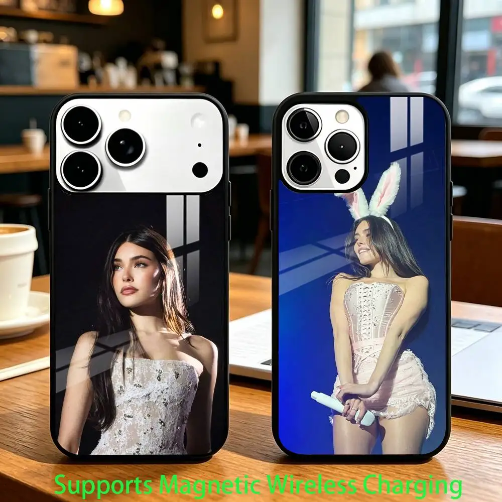 Singer Madison Beer Phone Case For iPhone17,16,15,14,13,12,11 Plus,Pro Compatible with magnetic wireless charging
Singer Madison Beer Phone Case For iPhone17,16,15,14,13,12,11 Plus,Pro Compatible with magnetic wireless charging